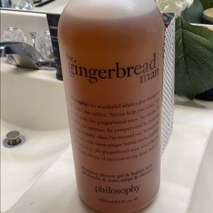 The gingerbread man soap